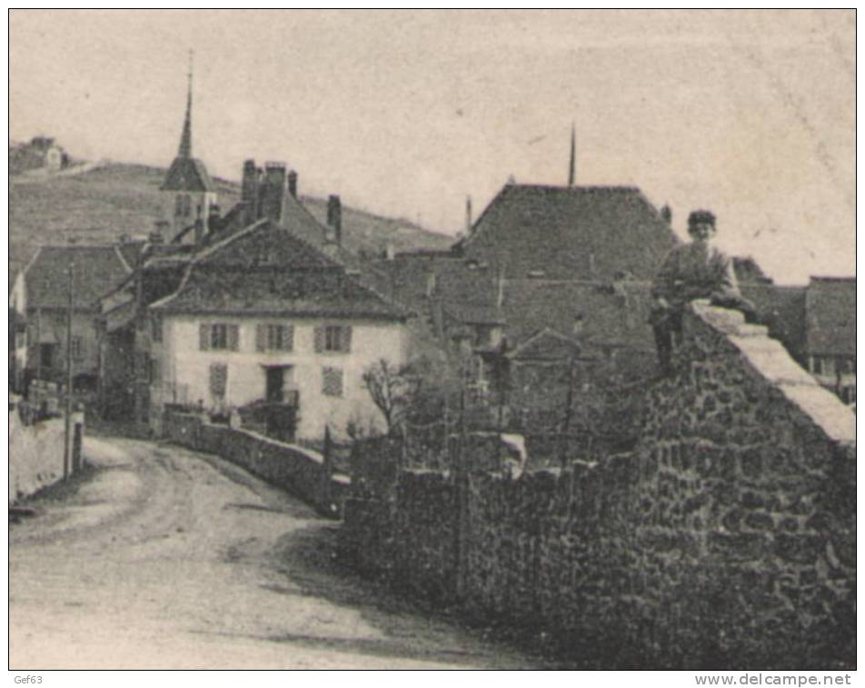 Auvernier - Le Haut Du Village (1902) - Auvernier