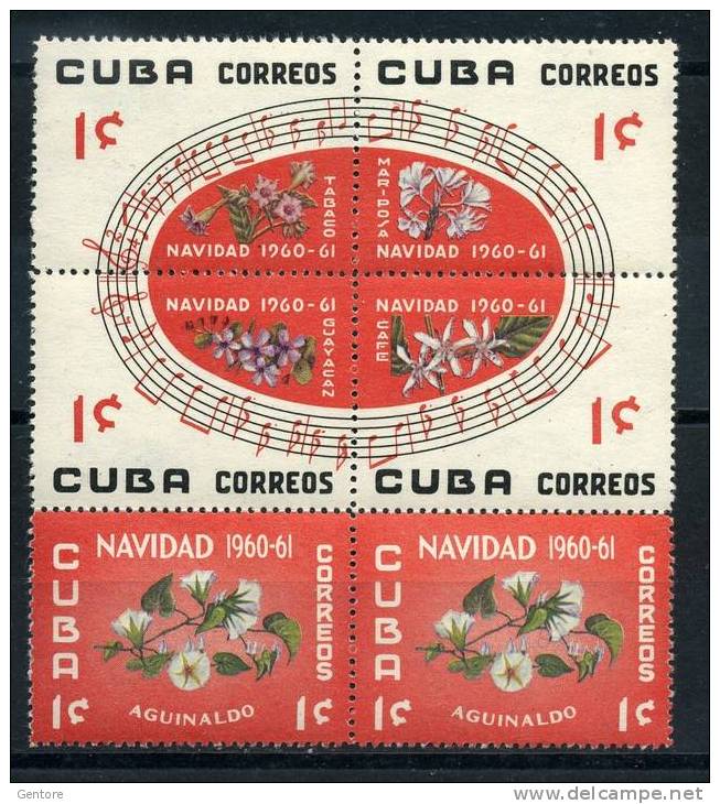 1960 CUBA   Christmas   Cpl  Set Of 15 + 3 Value Yvert Cat. N° 535/49  Absolutely Perfect MNH ** - Other & Unclassified