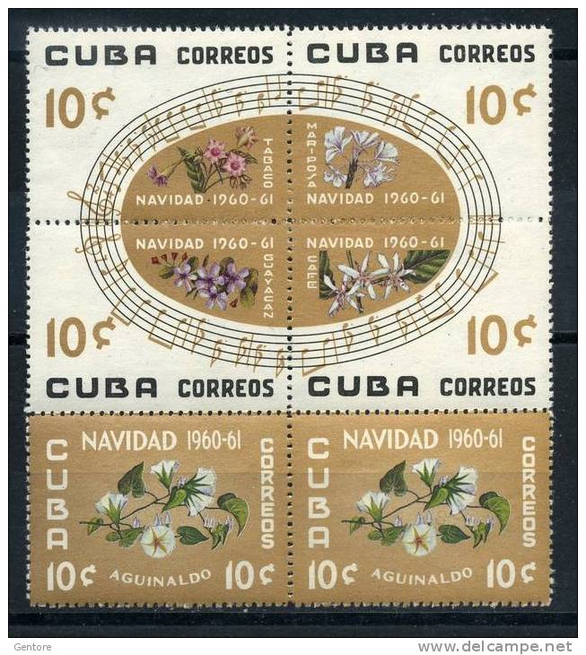 1960 CUBA   Christmas   Cpl  Set Of 15 + 3 Value Yvert Cat. N° 535/49  Absolutely Perfect MNH ** - Other & Unclassified