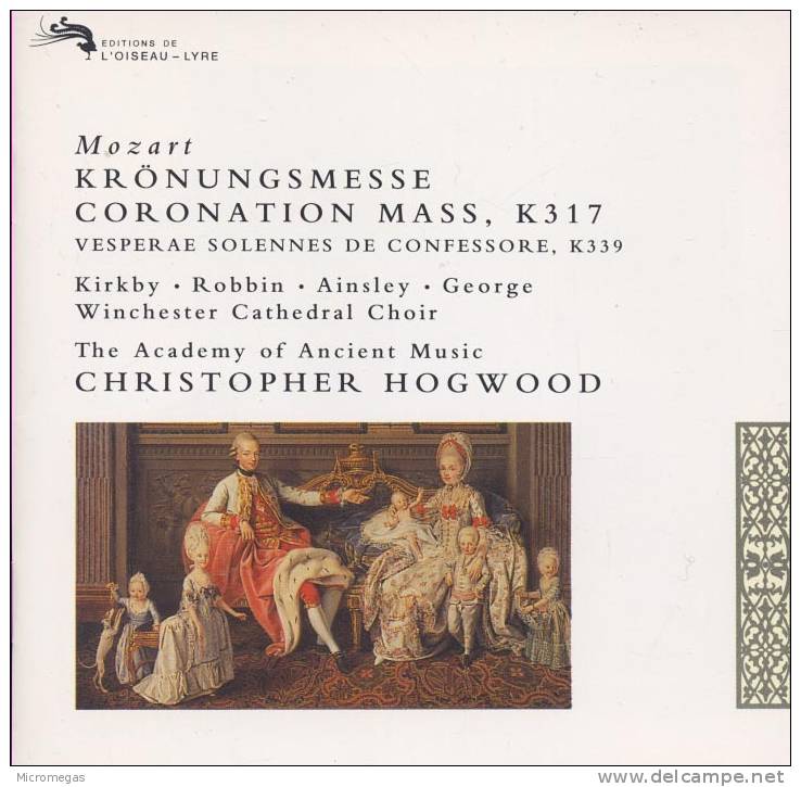 Mozart : Messe Du Couronnement, Hogwood - Klassik