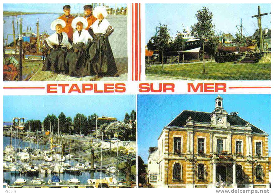Carte Postale 62.  Etaples-sur-mer  Trés Beau Plan - Etaples