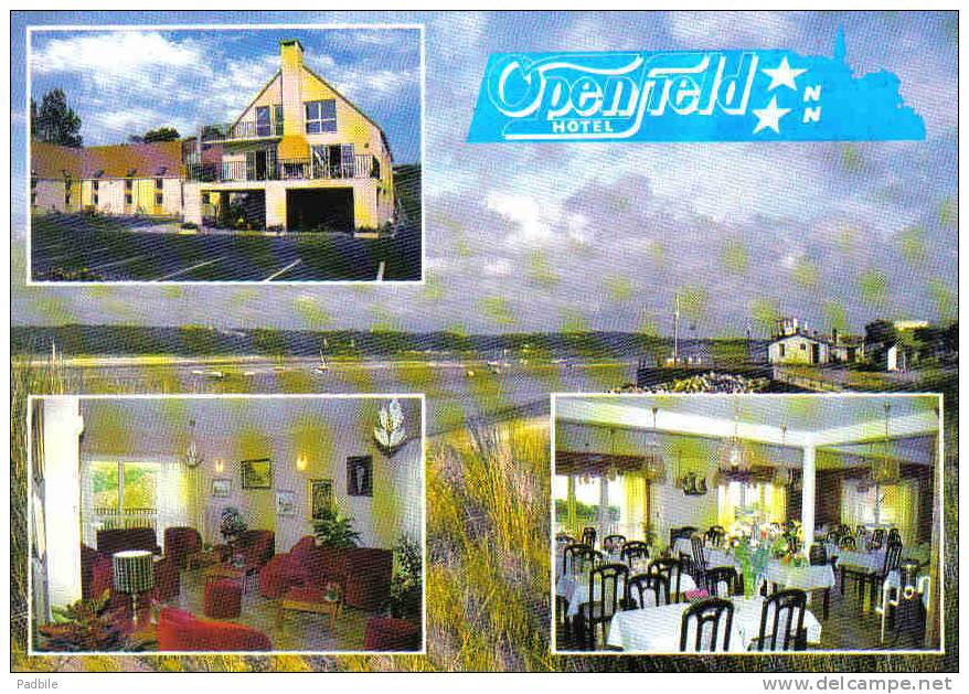 Carte Postale 62.  Etaples-sur-mer  Restaurant " La Rose Des Sables"   Hotel  "Openfield"  Trés Beau Plan - Etaples