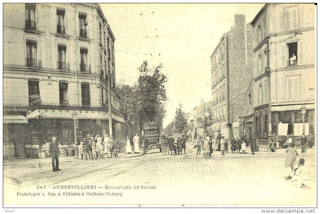 AUBERVILLIERS - Boulevard De Stains - Aubervilliers
