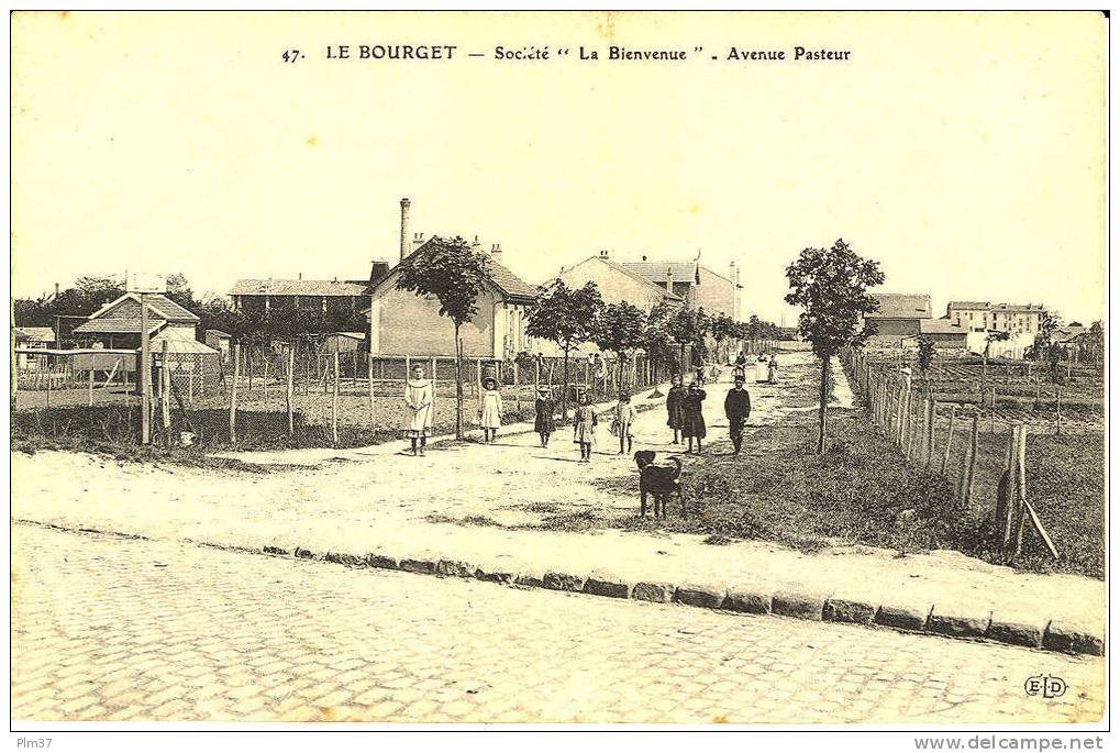 LE BOURGET - Société "La Bienvenue" - Avenue Pasteur - Circulé - Le Bourget