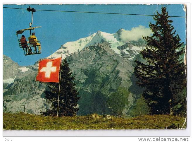 Sesselbahn  Kandersteg Oeschinnen 30918 - Funicular Railway