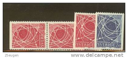 SWEDEN 1968 MICHEL No: 614-615  MNH - Nuovi