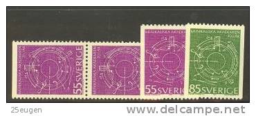 SWEDEN 1971 MICHEL No: 713-714  MNH - Nuevos