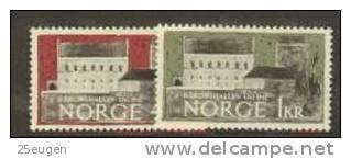 NORWAY 1961 MICHEL 456-457 SET  MNH - Ungebraucht