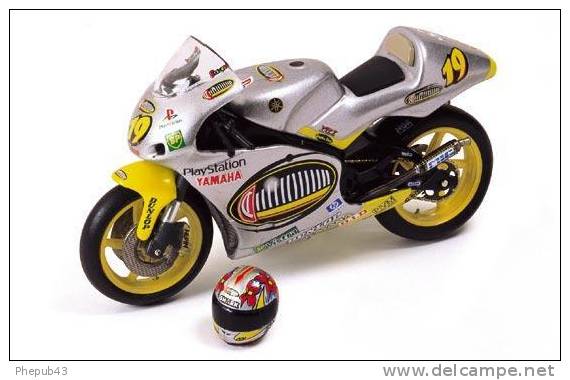 Yamaha 250 YZR - Olivier Jacques - 250cc Moto GP 2000 # 19 - Ixo (1/24ème) - Motos