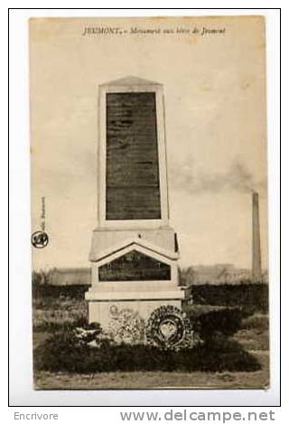 Cpa JEUMONT Monument Au Heros -LS Ed - Jeumont