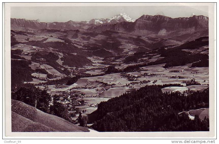 Kurhaus Waldhäusern Auf Moosegg I. E. Besitzer Herrmann & Frei, Tel 22.24 / Stempel Biglen 30.8.51 - Biglen