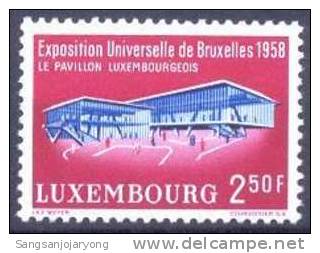 Luxembourg Sc333 International Exposition At Brussels - Altri & Non Classificati