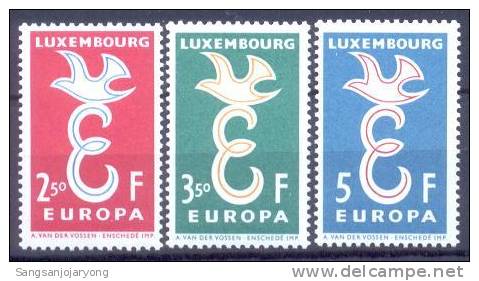 Luxembourg Sc341-3 Europa - 1958