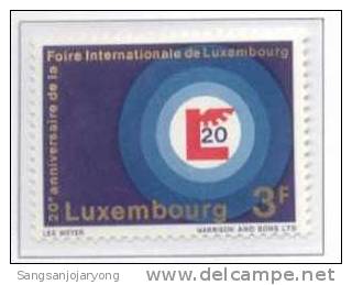 Luxembourg Sc469 20th Intl. Fair - Andere & Zonder Classificatie