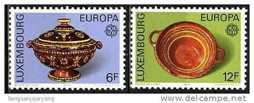 Luxembourg Sc585-6 Europa. Soup Tureen. Deep Bowl.... - 1976