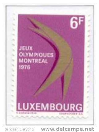 Luxembourg Sc588 21st Olympics, Montreal, Jeux Olympiques - Ete 1976: Montréal