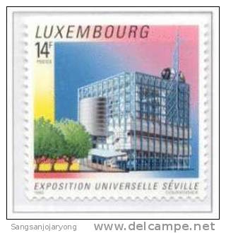 Luxembourg Sc873 Expo 92. Seville - 1992 – Siviglia (Spagna)