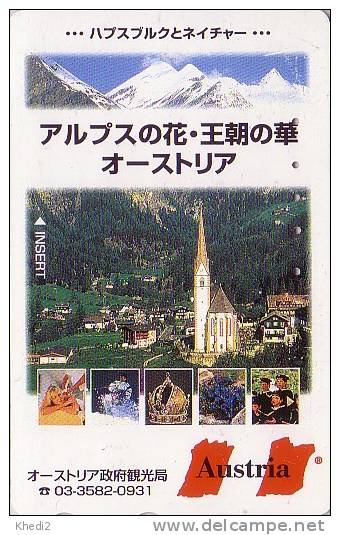 TC Japon - Site AUTRICHE - Alpes Chanteurs - Österreich Austria Related Japan Pc Habsburg Krone Sängerknaben Etc - Gebirgslandschaften