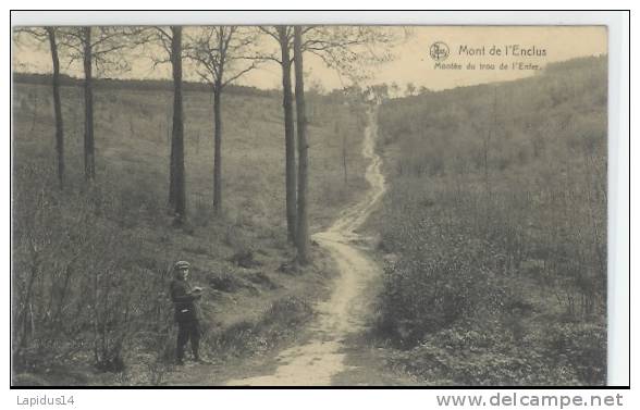 J 754 /CPA     MONT DE L' ENCLUS   -- MONTEE DU TROU DE L' ENFER - Mont-de-l'Enclus