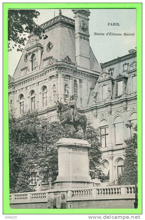 PARIS (75) - STATUE D´ÉTIENNE MARCEL - - Other Monuments