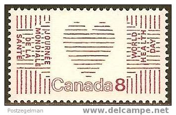 CANADA 1972 Mint Hinged Stamp(s) World Heart Month 498  #5604 - Unused Stamps