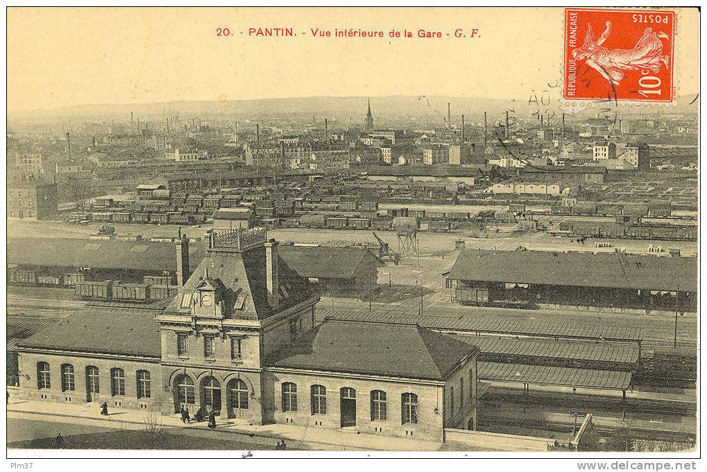 PANTIN - Vue Intérieure De La Gare - Pantin