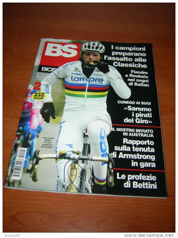 BS Bicisport 2009 N° 2 Febbraio (Alessandro Ballan) - Deportes