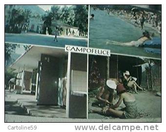 SUISSE SVIZZERA TENERO CAMPOFELICE CAMPING LAGO MAGGIORE VEDUTE ANIMATA VB1963 BS20433 - Campo