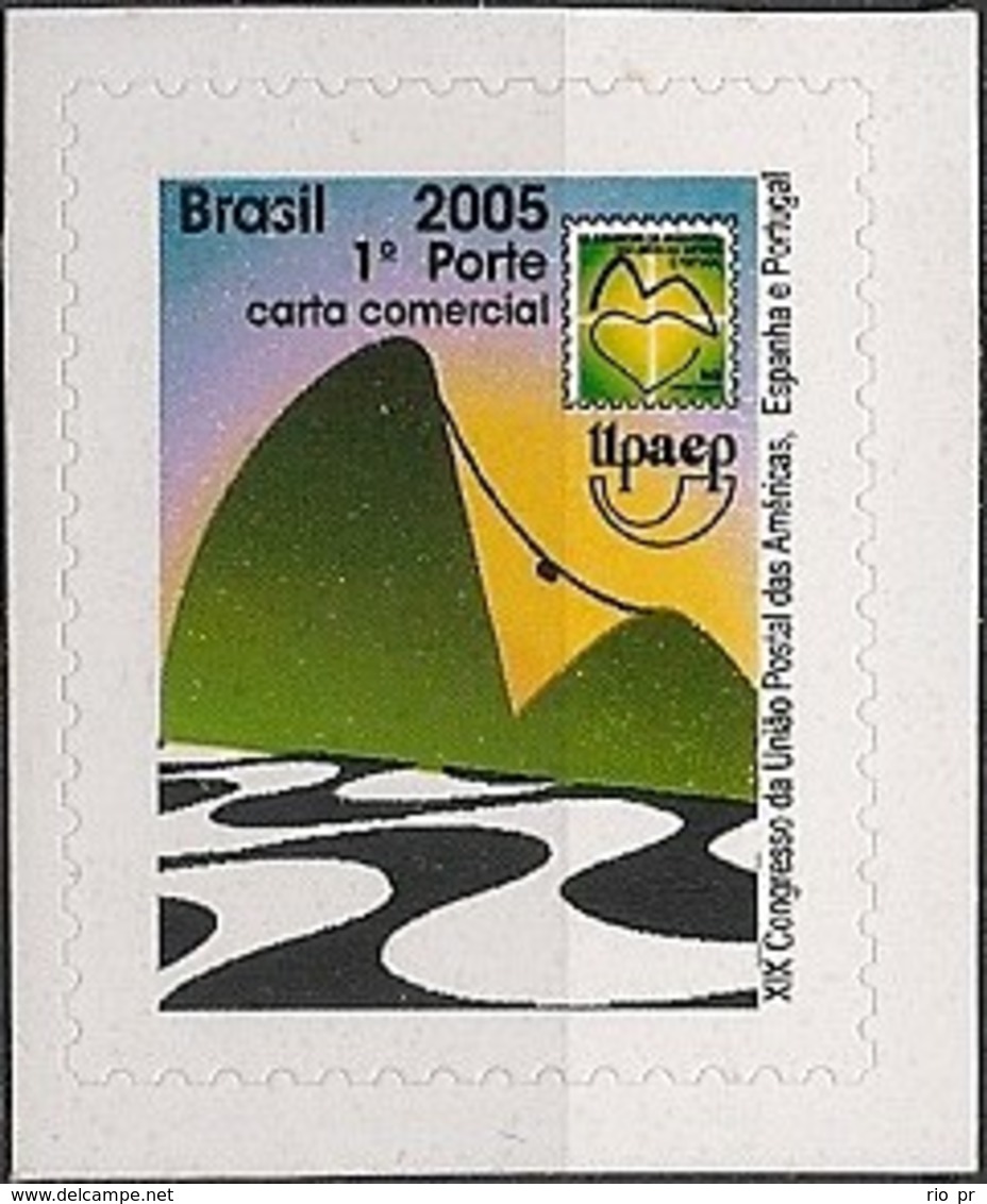 BRAZIL - 19th UPAEP CONGRESS (SELF-ADHESIVE) 2005 - MNH - Nuovi