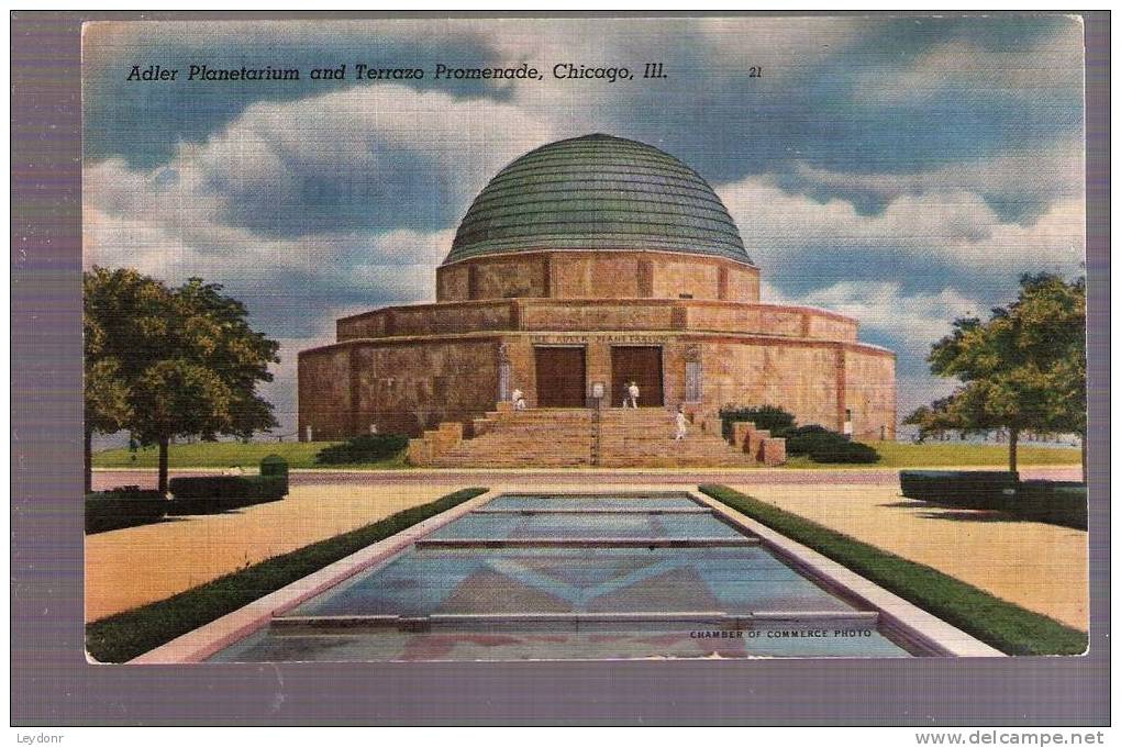 Alder Planetarium And Terrazo Promenade, Chicago, Illinois - Chicago