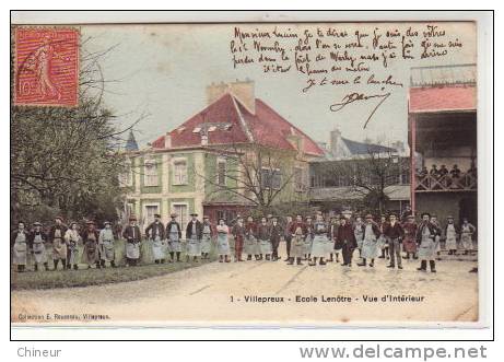 VILLEPREUX ECOLE LENOTRE VUE INTERIEUR - Villepreux