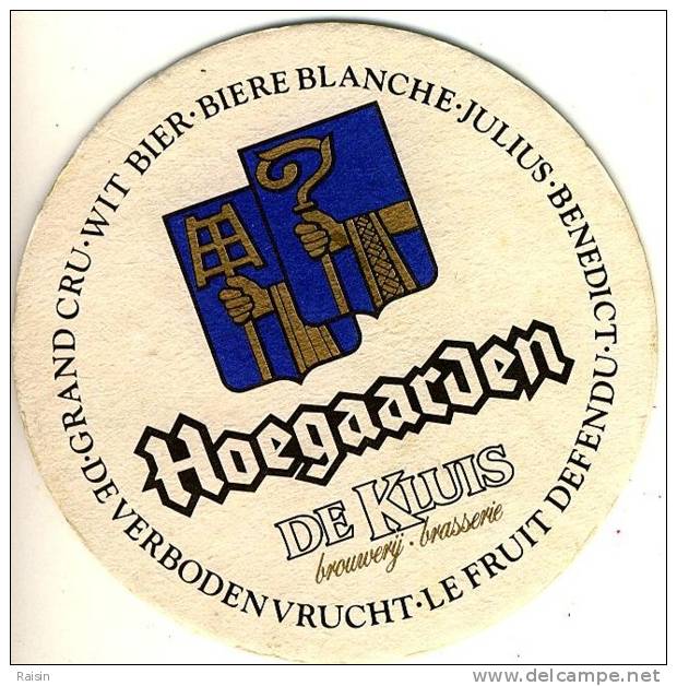 Hoegaarden De Kluis   Sous-bock  TBE - Sous-bocks