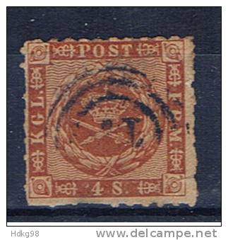 DK Dänemark 1858 Mi 7a - Used Stamps
