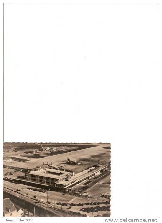 Cpsm  Vue Aérienne Aéroport De Paris Orly  1956, Aérogare Sud - Luchthaven