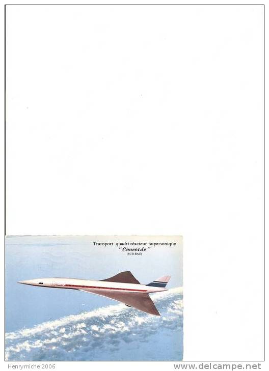Cpsm  Concorde - 1946-....: Modern Era