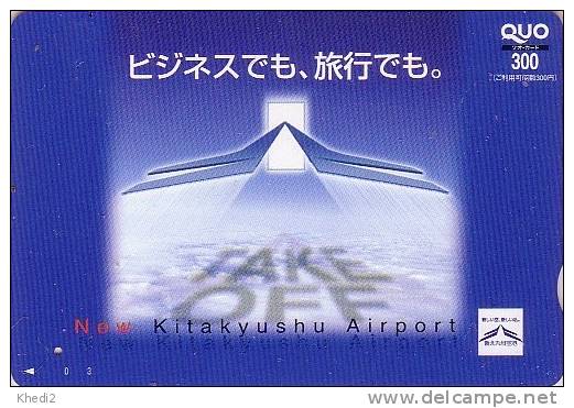 Carte Prépayée Japon - AVION AIRLINES / Aéroport Airport - Airplane Plane Japan Quo Card - Flugzeug - 92 - Flugzeuge