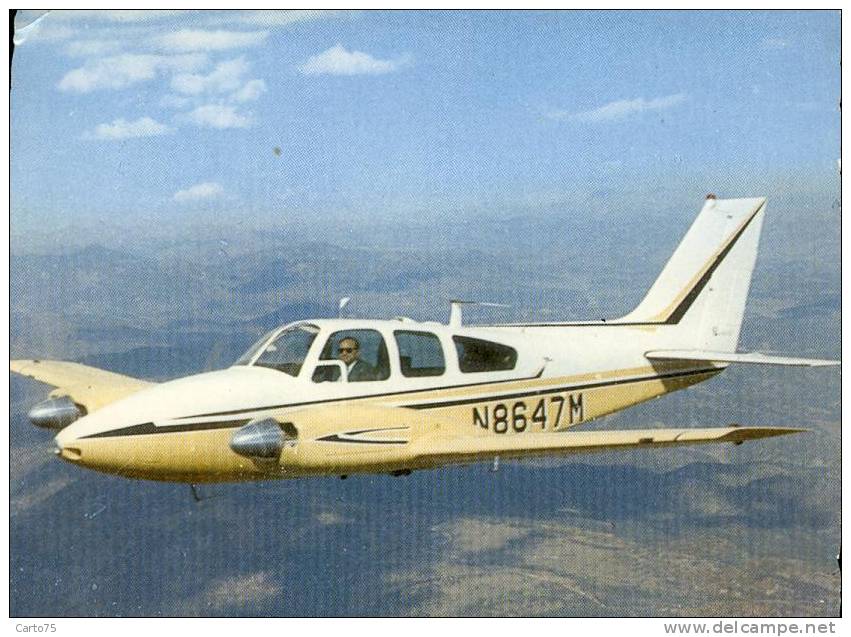 Aviation - Beechcraft - B.55 Baron - 1946-....: Ere Moderne