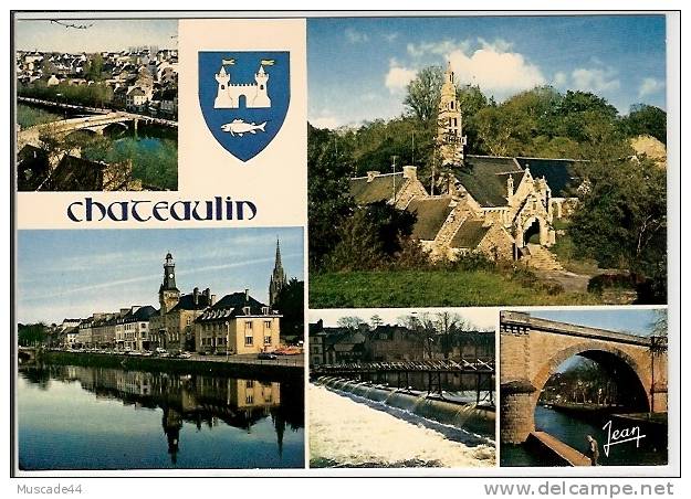 CHATEAULIN - L AULNE ET LE CENTRE VILLE - Châteaulin