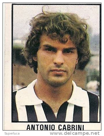 Antonio Cabrini -juve - Trading Cards