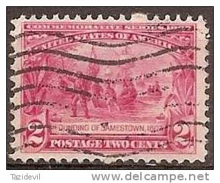 UNITED STATES -  1907 2c Exposition. Scott 329. Used - Used Stamps