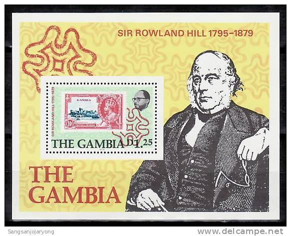 Gambia Sc397a Rowland Hill, #125 - Rowland Hill