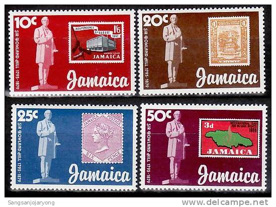 Jamaica Sc457-60 Rowland Hill, #183, 83A, 5, 271 - Rowland Hill