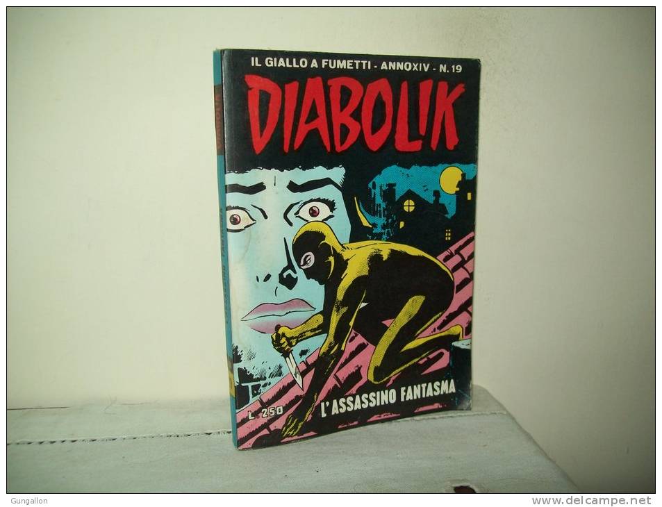 Diabolik (Astorina 1975) Anno XIV° N. 19 - Diabolik