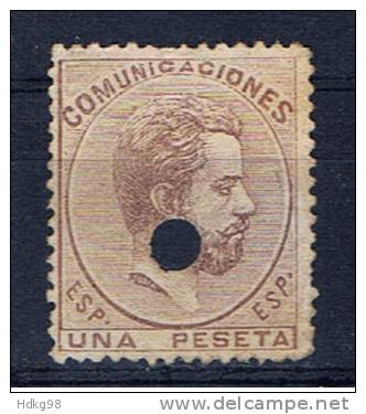 E Spanien 1872 Mi 118 Königsporträt - Used Stamps