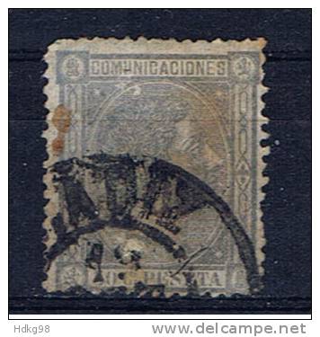 E Spanien 1875 Mi 152 Königsporträt - Usati