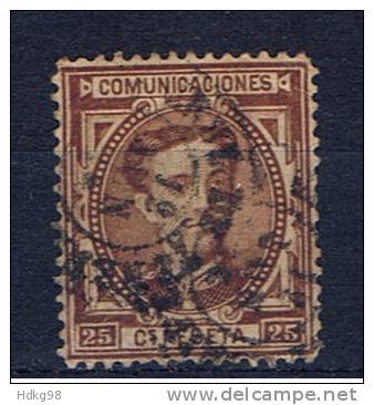 E Spanien 1876 Mi 159 Königsporträt - Used Stamps