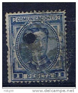 E Spanien 1876 Mi 162 Königsporträt - Used Stamps