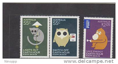 Australia - 2009 Earth Hour Set  MNH - Mint Stamps
