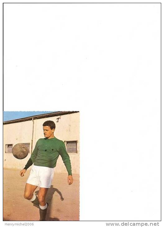 Cpsm  Robert Herbin ,  De L A S St étienne Né Le 30/03/1939 A Paris, Foot Ball - Soccer