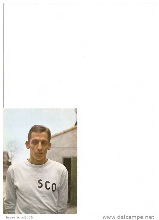 Cpsm  Jean Pierre Dogliani ,  De S. C. O. Angers  Né Le 17/10/1942 A Marseille, Foot Ball - Fussball